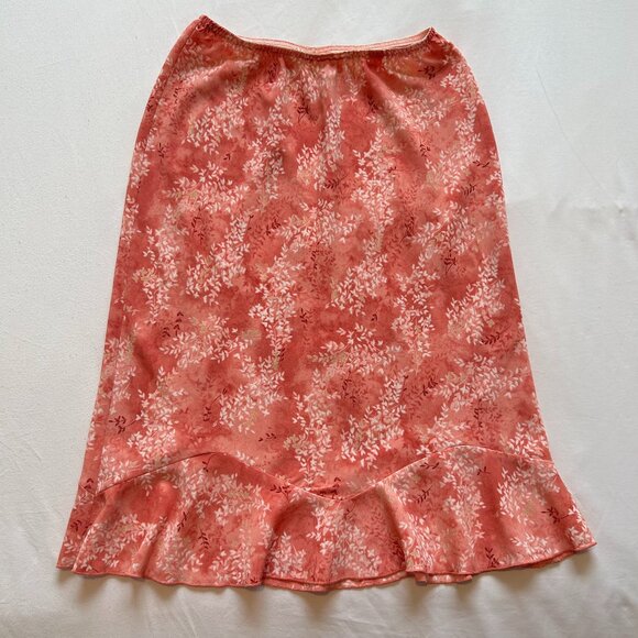 Vintage Tradition Summer Midi Floral Print Skirt - Picture 3 of 9